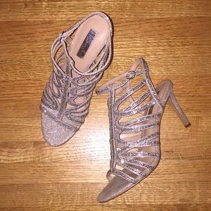 INC Gawdie Caged Sandals